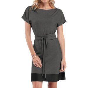 Ice Breaker Merino gray dress *flawed* 37177
